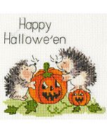 Bothy Threads wenskaarten happy  halloween  XGC16