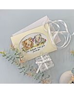 Bothy Threads borduurpakket wenskaart love you forever XGC41 telpatroon