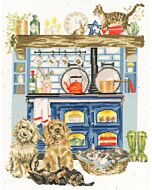 Bothy Threads borduurpakket Country Kitchen XHD127 telpatroon