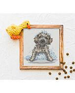 Bothy Threads borduurpakket Bubbels and barks XHD130 telpatroon