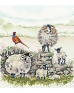 Bothy Threads borduurpakket Green pastures XHD132 telpatroon