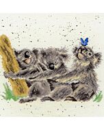 Borduurpakket 3 op een rij voor jou van Bothy Threads XHD20