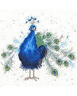 Borduurpakket pauw  van Bothy Threads XHD25