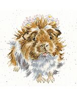 Borduurpakket cavia van Borty Treads  XHD85