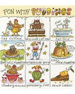 Bothy Threads borduurpakket Fun with Pudding XHS18 telpatroon
