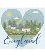 Bothy Threads borduurpakket Heart of England XHY9 telpatroon