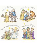 Bothy Threads borduurpakket Kerstverhaal XKG10 telpatroon