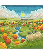 Bothy Threads borduurpakket Stads uitzicht XLP9 telpatroon