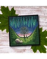 Bothy Threads borduurpakket Sycamore gap tree XLP13 telpatroon. Een borduurpakket geinspireerd op de Sycamore gap tree (Engeland), bekend uit de Robin Hood film uit 1991 die is omgehakt.