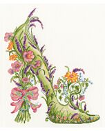 Bothy Threads borduurpakket Bloemen hak XSK18 telpatroon