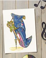 Bothy Threads borduurpakket blues & soul hak XSK25 telpatroon