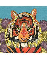 Borduurpakket  jewelled tijger om te borduren Bothy Threads xstu03