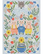 Bothy Threads borduurpakket de Drie Biggetjes XVS4