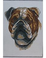 Voorbedrukt stramien/canvas van Bulldog  van grafitec