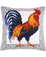 kruissteek Kussenpakket Gallische Haan- Collection d'Art 