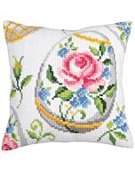 Voorbedrukt kruissteek Kussenpakket paasei Collection d'Art  