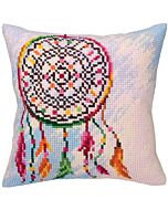 Kussenborduurpakket Dreamcatcher dromenvanger  - Collection d'Art 5365