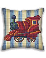 Borduurpakket kruissteekkussen locomotief van CDA 5402