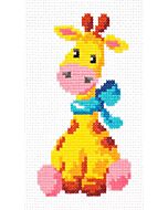 Borduurpakket  giraf - Magic Needle met telpatroon. 010-034