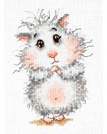  Borduurpakket  hamster - Magic Needle met telpatroon.