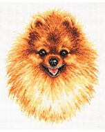 Borduurpakket Pomsky - Magic Needle 59-022 met telpatroon.