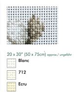 Aida 11ct  borduurstof  dmc kleur ecru  afm. 50x75 cm