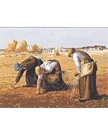 Voorbedrukte stramien De hooiraapsters (van Millet) om te borduren seg de paris 926.02
