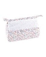 DMC Folk Toeilet tas met borduurrand 