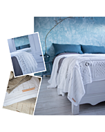 CAL Nostalgia 2018 siersprei wit van Durable breikatoen no.8