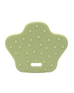 Durable bijtring dierenpoot - groen