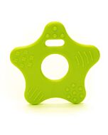 Durable bijtring ster -  licht groen