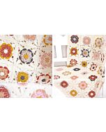 Durable haakpakket Coaster Square Deken Creme