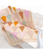 Durable JipbyJan Vliegerdeken kleur pastel haakpakket