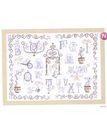 Kleine Engel ABC borduurpakket