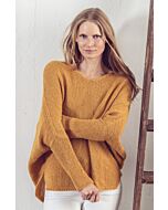 Lana Grossa Ecopuno vleermuis trui breien uit Lookbook Nr.8