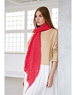 Lana Grossa sjaal breien van Ecopuno en Silkhair uit Doeken en Co Nr.4