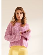 Gratis breipatroon van deze leuke trui van Lana Grossa Elastico 