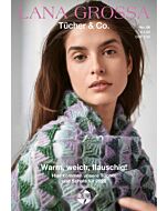 Lana Grossa Doeken & Co nr.6 staat boordevol toffe accessoires om te breien en haken. Totaal 23 verschillende sjaals, omslagdoeken en stola's in moeilijk en makkelijke patronen. 