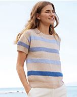 Lana Grossa top breien van Ecopuno nk1,m18