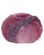 Lana Grossa Gigante Multi kleur 107 (paars/roze/groen)