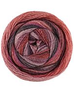 Lana Grossa Gomitolo Fumo kl.513 (zwart/paars/roze/oranje)