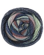 Lana Grossa Gomitolo Fumo kl.514 (zwart/groen/geel/paars/blauw/rood)