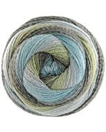 Lana Grossa Gomitolo Magico kleur 3030 (zwart/paars/roze/oranje/geel)