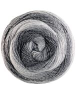 Lana Grossa Gomitolo Magico kleur 3030 (zwart/paars/roze/oranje/geel)