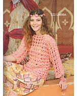 Haakpakket gehaakte trui van larra van scheepjeswol