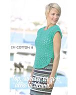 Haakpakket top van cotton 8 van scheepjeswol 