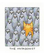 Heritage Crafts borduurpakket the Antagonist 1421A telpatroon