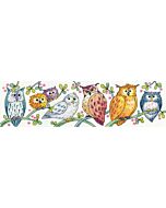 Heritage Crafts borduurpakket Uilen Parade 1575A