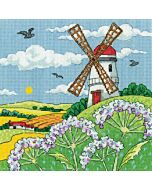 Heritage Crafts borduurpakket Windmill Landscape 1579A