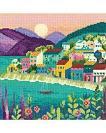 Heritage Crafts borduurpakket the Peaceful Harbour 1739A telpatroon 